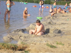 10ti letý David Novák zhubnul 6 kg za 6 měsíců - fotka PŘED