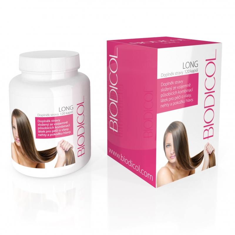 Biodicol Long - Přípravek na zlepšení kvality vlasů, nehtů a kůže
