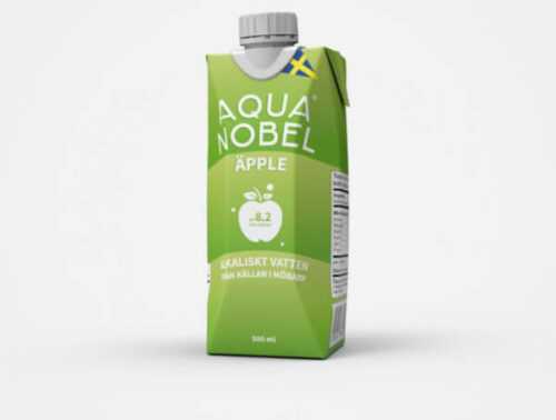 Aqua Nobel Alkalická pramenitá voda Jablko 500 ml