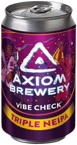 Axiom Brewery Vibe Check 24°alk. 10 %; 330 ml Triple neipa
