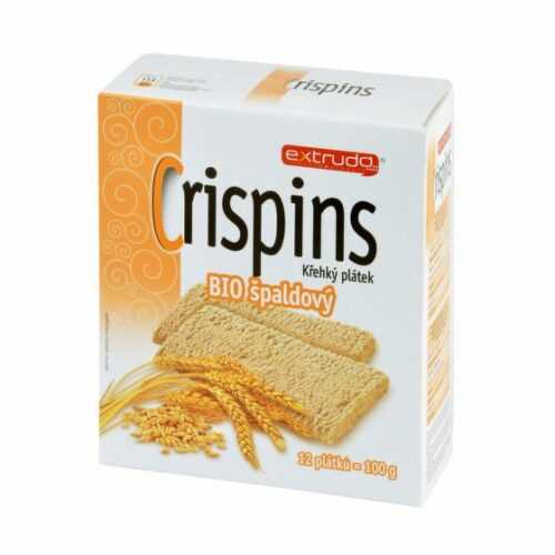 BIO Crispins špaldový chléb 100 g - EXTRUDO EXTRUDO