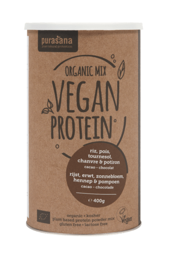 BIO Vegan Protein 400 g čokoláda - Purasana Purasana