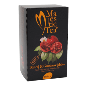 Biogena Majestic Tea Bílý čaj - Granátové jablko 20 x 1