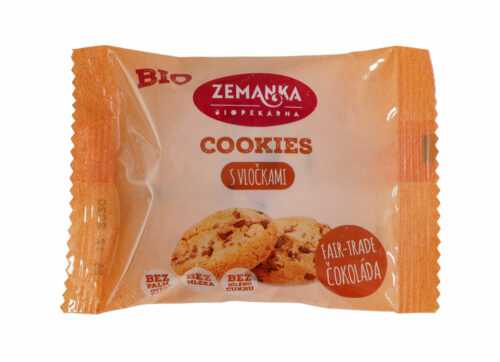 Biopekárna Zemanka BIO cookies s vločkami 33 g