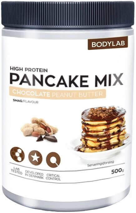 Bodylab High Protein Pancake (& Waffle) Mix 500 g - čokoláda/burákové máslo