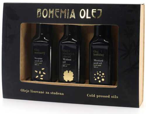 Bohemia olej Dárkové balení olejů hořčice