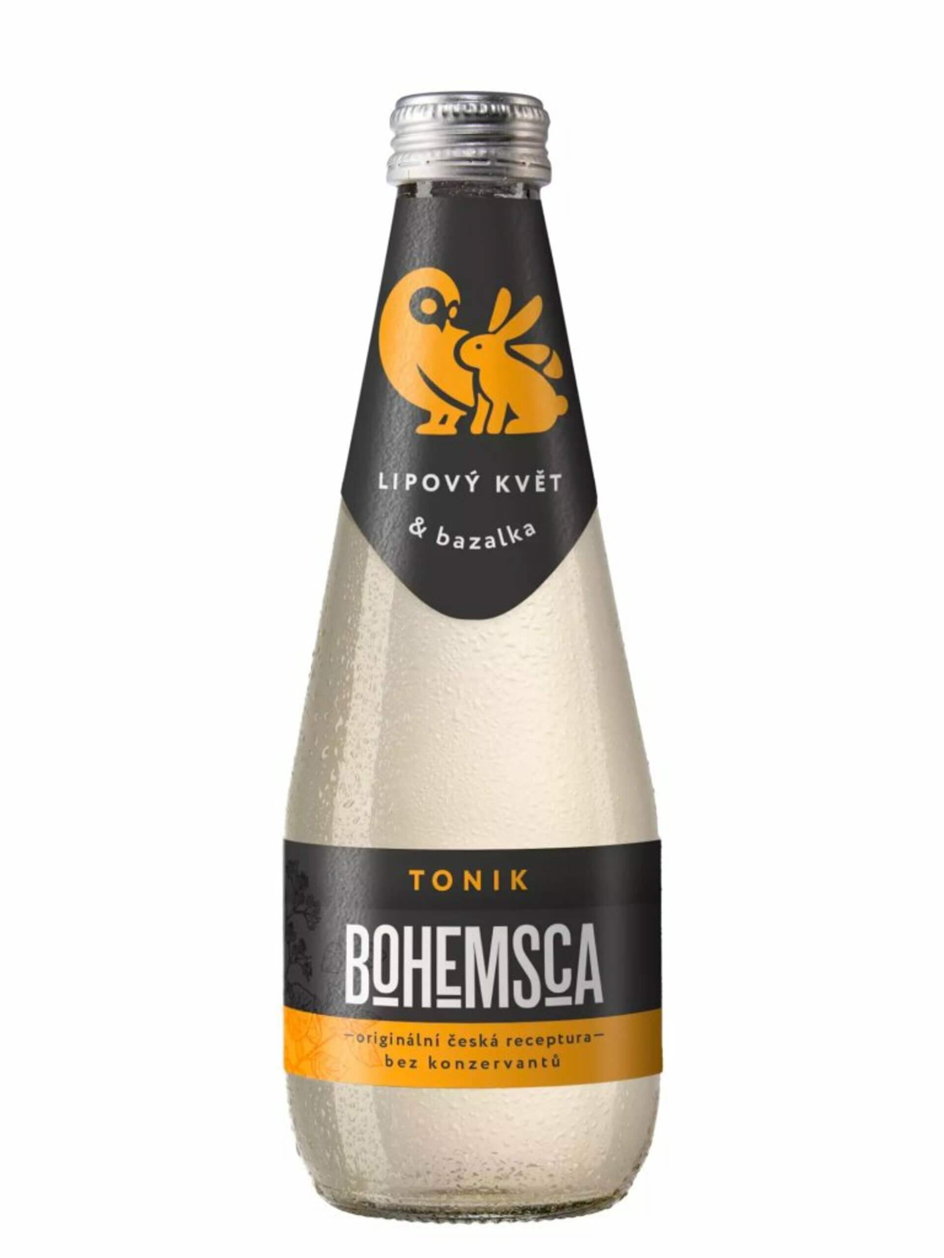 Bohemsca Tonic Lípa a bazalka 250 ml