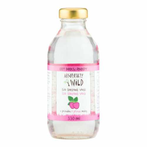 Březová voda s příchutí maliny 330 ml BIO   ABSOLUTELY WILD Absolutely Wild
