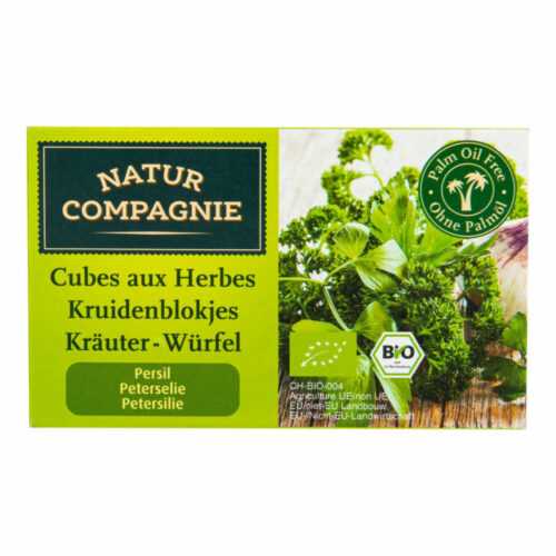 Bujon bylinkový kostky petržel 80 g BIO   NATUR COMPAGNIE Natur Compagnie