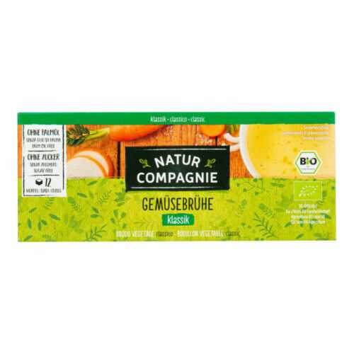 Bujon zeleninový kostky 126 g BIO   NATUR COMPAGNIE Natur Compagnie