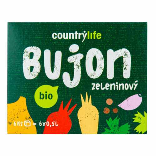 Bujon zeleninový kostky 66 g BIO   COUNTRY LIFE Country Life