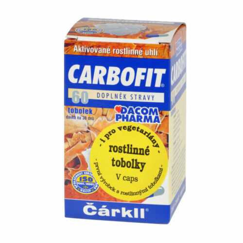 CARBOFIT aktivní rostlinné uhlí tobolky 17