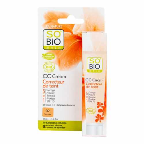 CC krém 5v1 02 medium 30 ml BIO   SO’BiO étic So’Bio étic