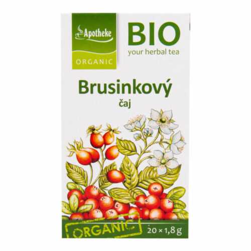 Čaj Brusinkový 36 g BIO   MEDIATE Apotheke