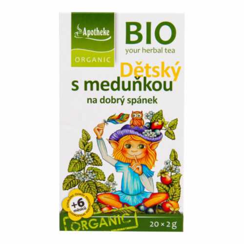 Čaj Dětský ovocný s meduňkou 40 g BIO   MEDIATE Apotheke