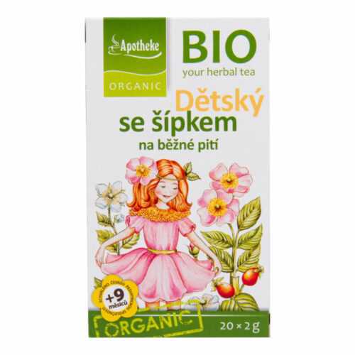 Čaj Dětský ovocný se šípkem 40 g BIO   MEDIATE Apotheke