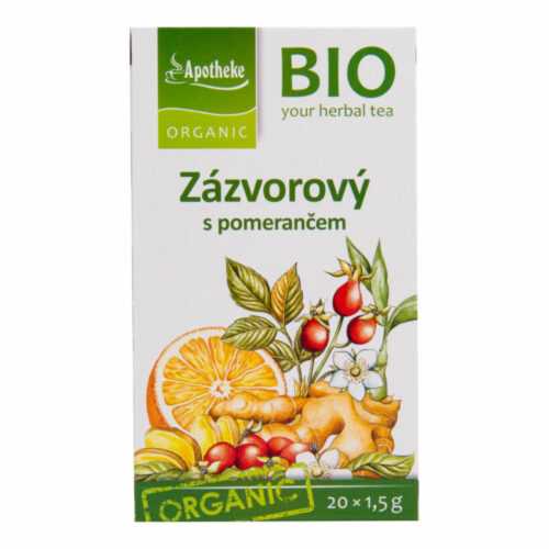 Čaj Zázvorový s pomerančem 30 g BIO   MEDIATE Apotheke