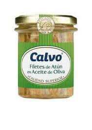 Calvo Filety z tuňáka v olivovém oleji 200 g sklo