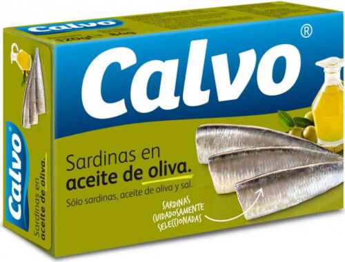 Calvo Sardinky v olivovém oleji 115 g