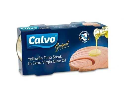 Calvo Tuňák žlutoploutvý v extra panenském olivovém oleji 2x100 g