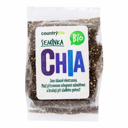 Chia semínka 100 g BIO   COUNTRY LIFE Country Life