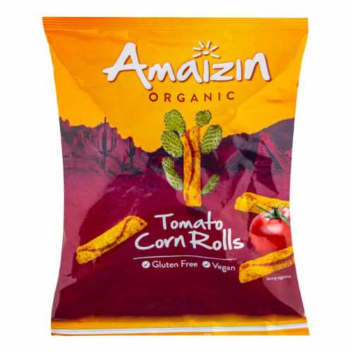 Chipsy kukuřičné rajčatové 100 g BIO   AMAIZIN Amazin