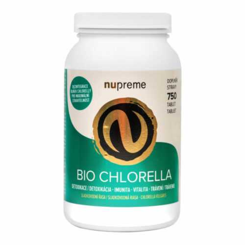 Chlorella 750 tablet 150 g BIO   NUPREME Nupreme