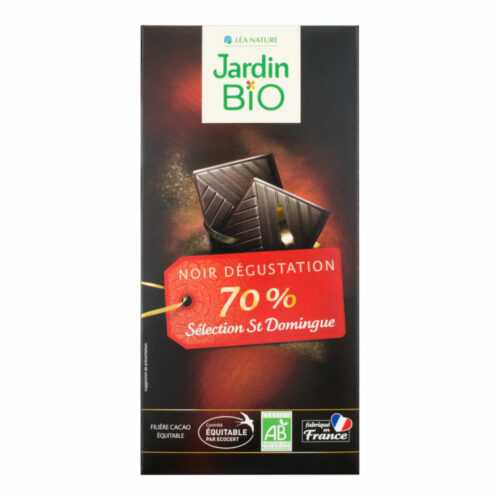 Čokoláda hořká 70% 100 g BIO  JARDIN BIO Jardin