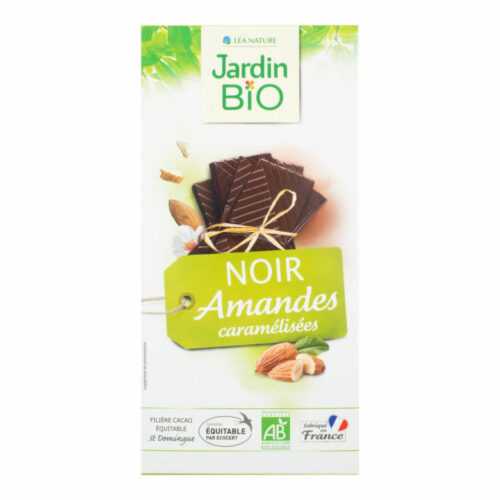 Čokoláda s mandlemi 100 g BIO  JARDIN BIO Jardin