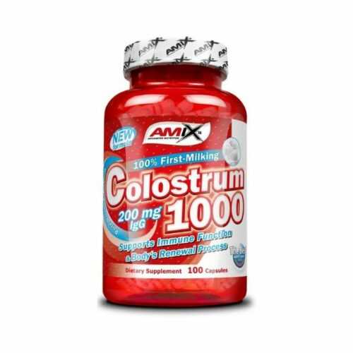Colostrum 1000 mg 100 kaps bez příchuti - Amix Amix