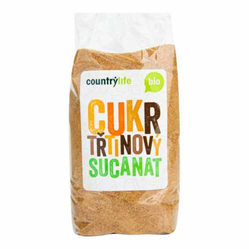 Cukr třtinový Sucanat 500 g BIO   COUNTRY LIFE Country Life