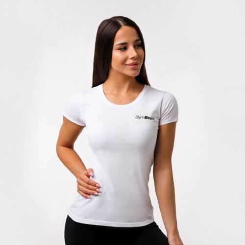 Dámské tričko Basic White XL - GymBeam GymBeam