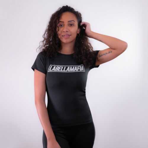 Dámské tričko Mesh Black L - LABELLAMAFIA LABELLAMAFIA