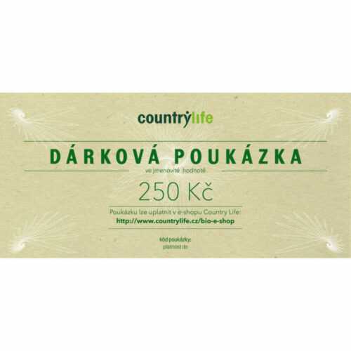 Dárková poukázka "250" Country Life