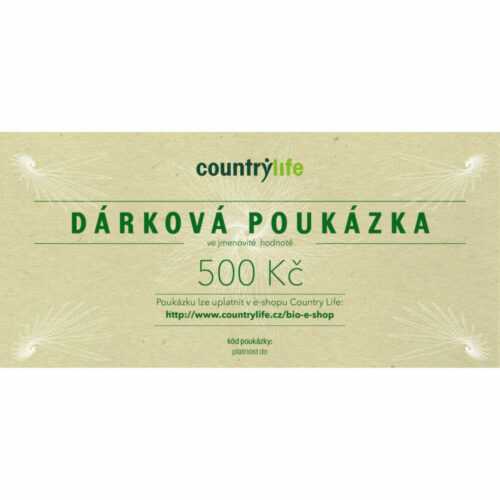 Dárková poukázka "500 Kč" Country Life