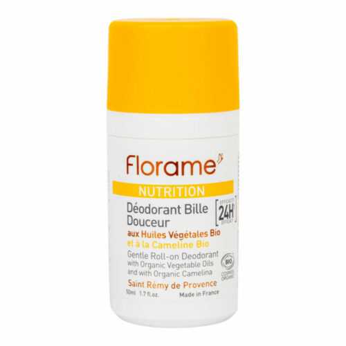 Deodorant přírodní kuličkový 24h efekt Nutrition 50 ml BIO  FLORAME Florame