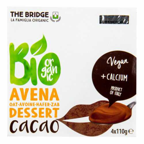 Dezert ovesný kakao 4x110 g BIO   THE BRIDGE The Bridge