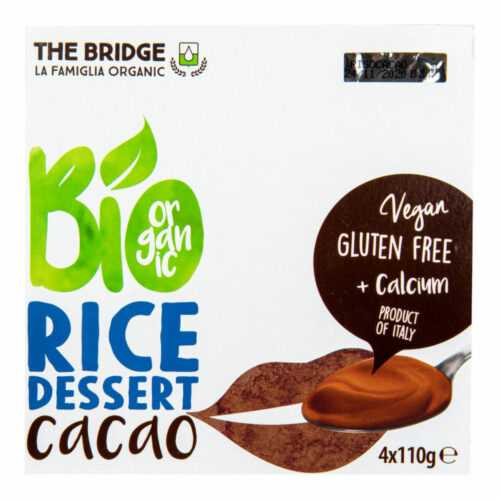 Dezert rýžový kakao 4x110 g BIO   THE BRIDGE The Bridge