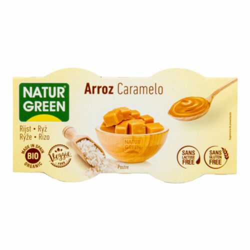 Dezert rýžový s karamelem 2x125 g BIO   NATURGREEN Naturgreen