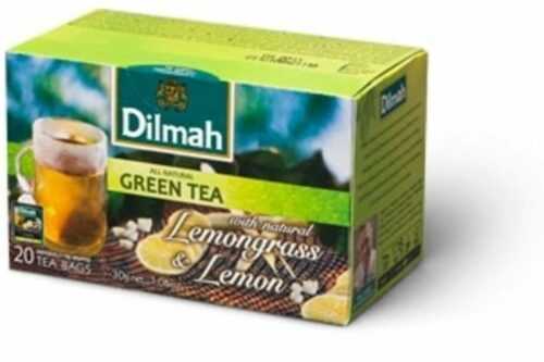 Dilmah čaj zelený Citrónová tráva 20 x 1