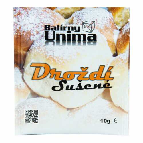 Droždí sušené 10 g   BALÍRNY UNIMA Balírny Unima