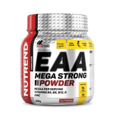 EAA Mega Strong Powder 300 g pomeranč jablko - Nutrend Nutrend