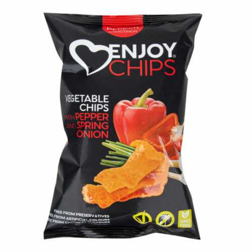 Enjoy Chips s červenou paprikou a jarní cibulkou 40 g   NEW DELESPINE New Delespine