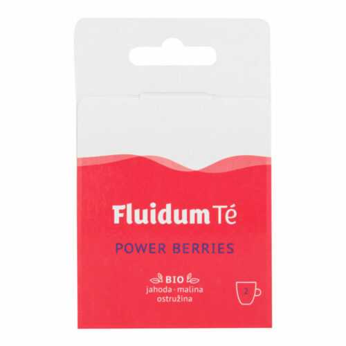 Extrakt čajový tekutý - Power Berries Travel 2 ks BIO   FLUIDUM TÉ Fluidum Té