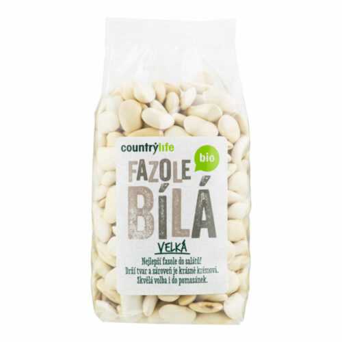 Fazole bílá velká 500 g BIO   COUNTRY LIFE Country Life