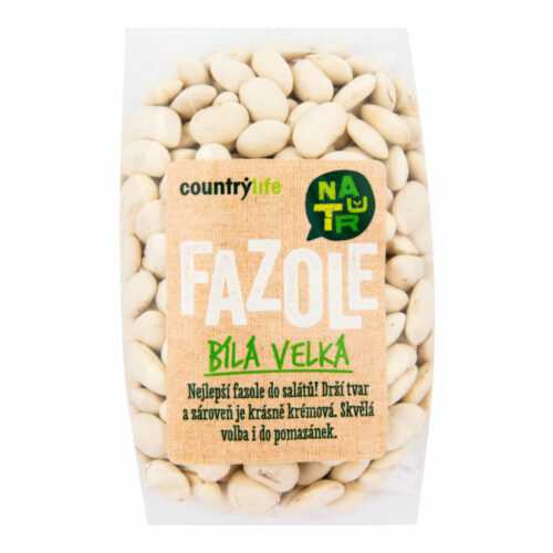 Fazole bílá velká 500 g   COUNTRY LIFE Country Life