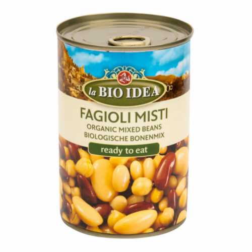Fazole mix sterilované 400 g BIO   BIO IDEA la Bio Idea