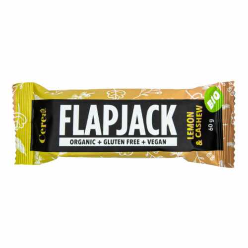 Flapjack bezlepkový kešu a citrón 60 g BIO   CEREA Cerea
