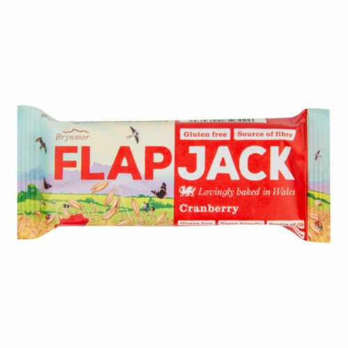 Flapjack ovesný brusinka bezlepkový 80 g   WHOLEBAKE Wholebake