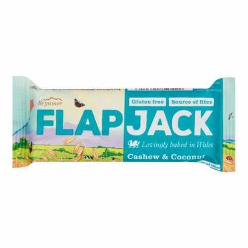 Flapjack ovesný kešu-kokos bezlepkový 80 g   WHOLEBAKE Wholebake